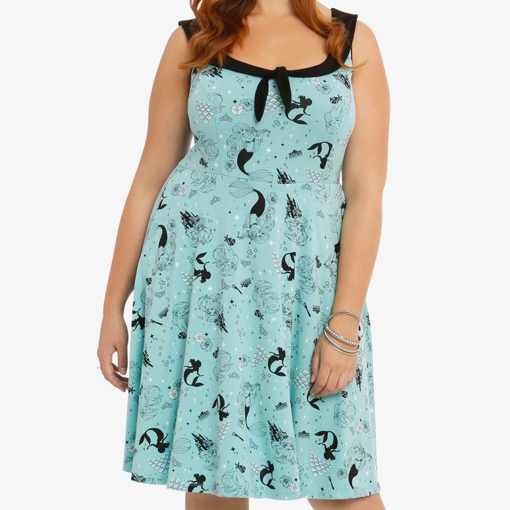 Torrid Little Mermaid Sailor Dress